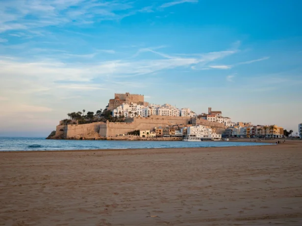 Vista del Castillo de Papa Luna