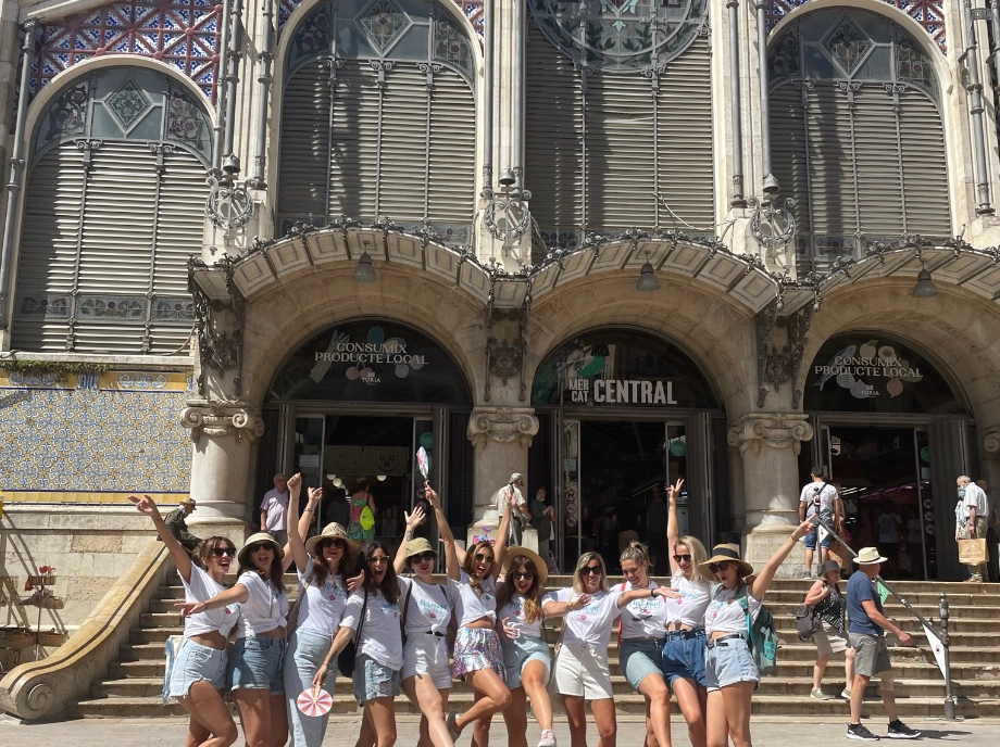 Gymkhana at the entrance to the central market