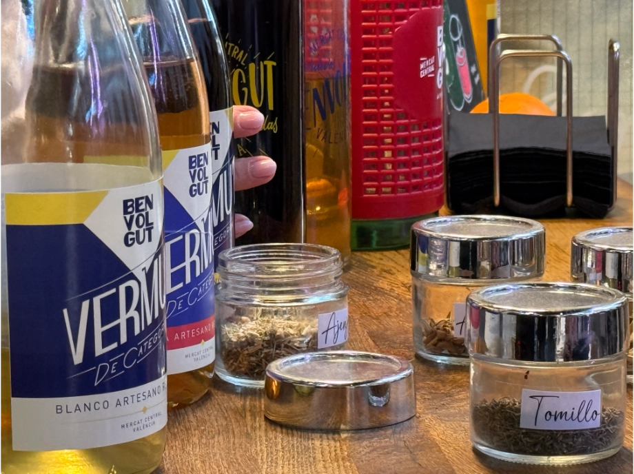 Cata de Vermuts artesanales durante el tour